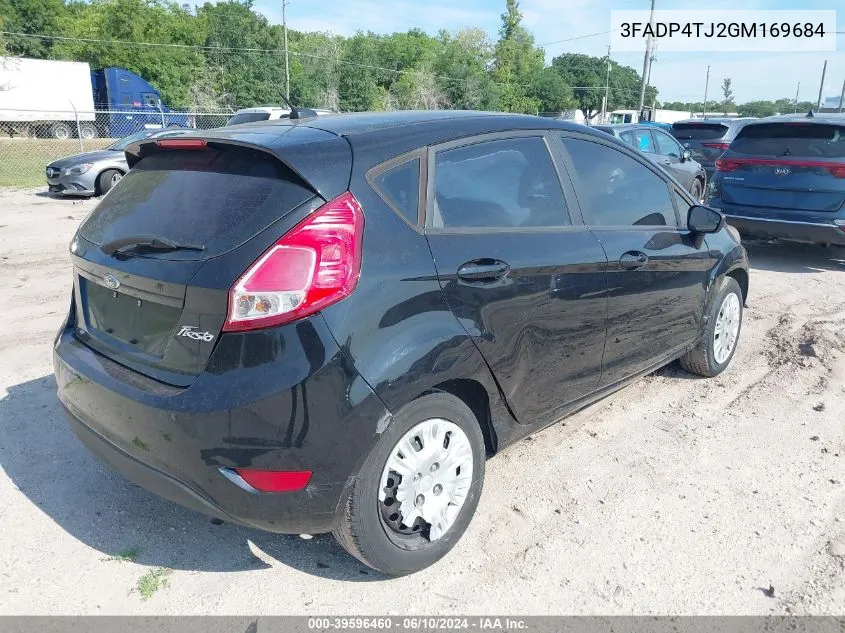 3FADP4TJ2GM169684 2016 Ford Fiesta S