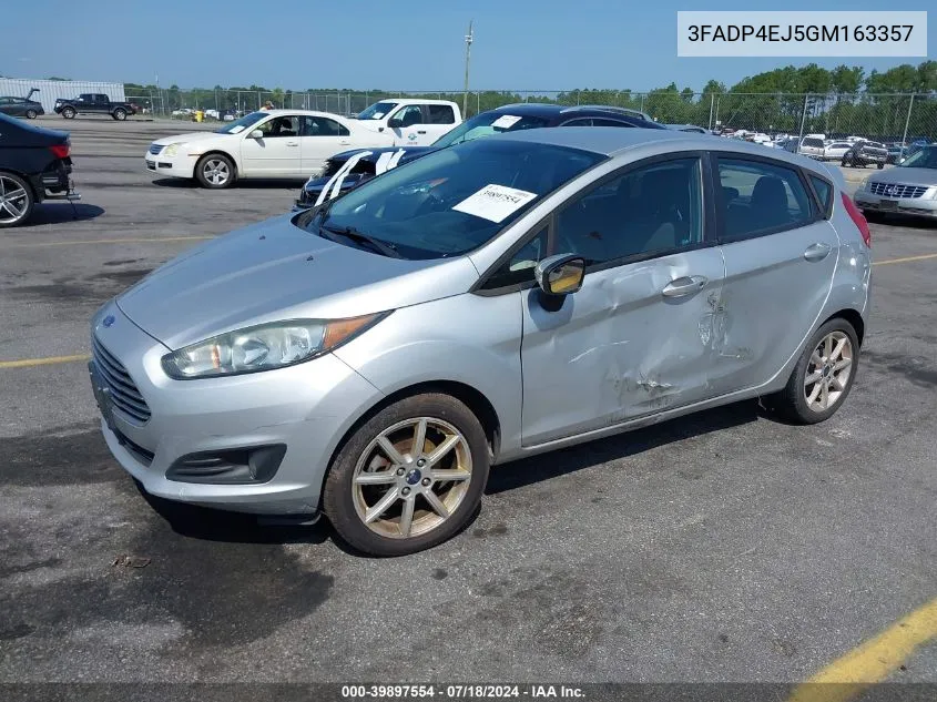 3FADP4EJ5GM163357 2016 Ford Fiesta Se