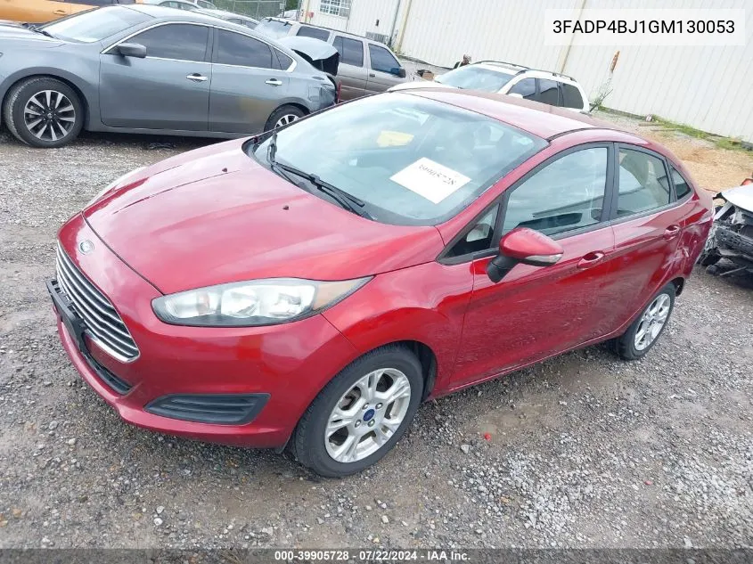 3FADP4BJ1GM130053 2016 Ford Fiesta Se