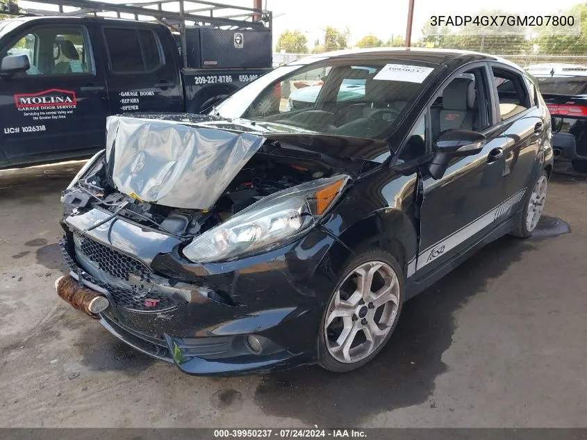 3FADP4GX7GM207800 2016 Ford Fiesta St