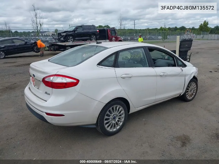 3FADP4CJ8GM135572 2016 Ford Fiesta Titanium