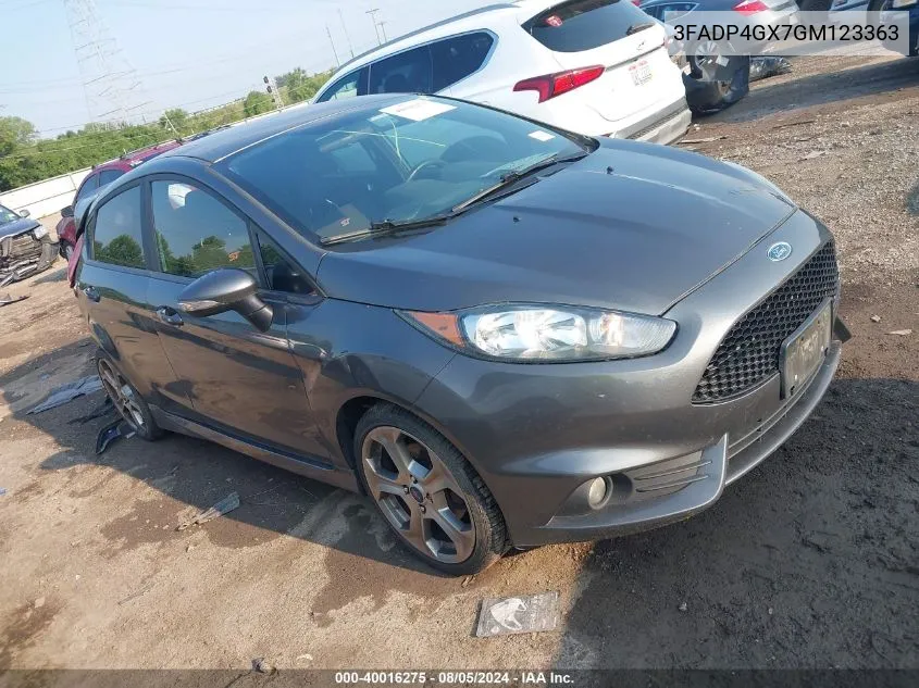 3FADP4GX7GM123363 2016 Ford Fiesta St