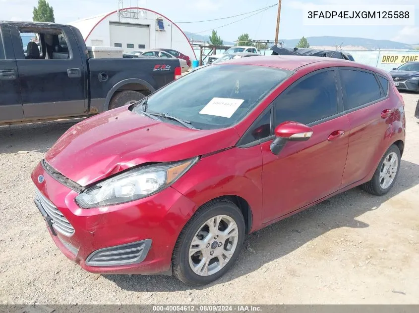 3FADP4EJXGM125588 2016 Ford Fiesta Se