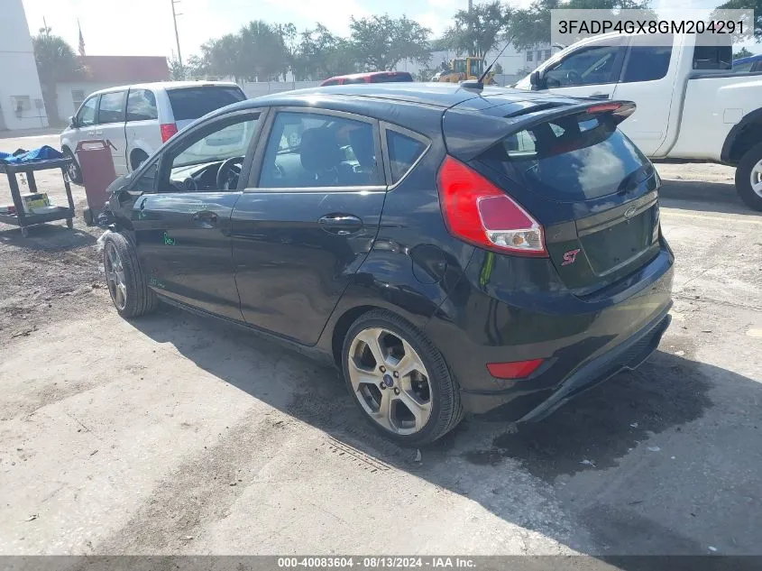 3FADP4GX8GM204291 2016 Ford Fiesta St