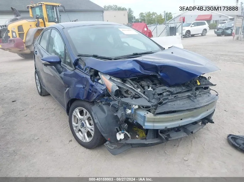 3FADP4BJ3GM173888 2016 Ford Fiesta Se