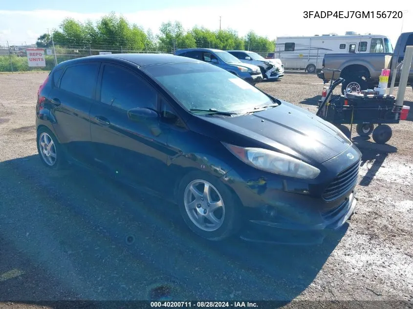 2016 Ford Fiesta Se VIN: 3FADP4EJ7GM156720 Lot: 40200711