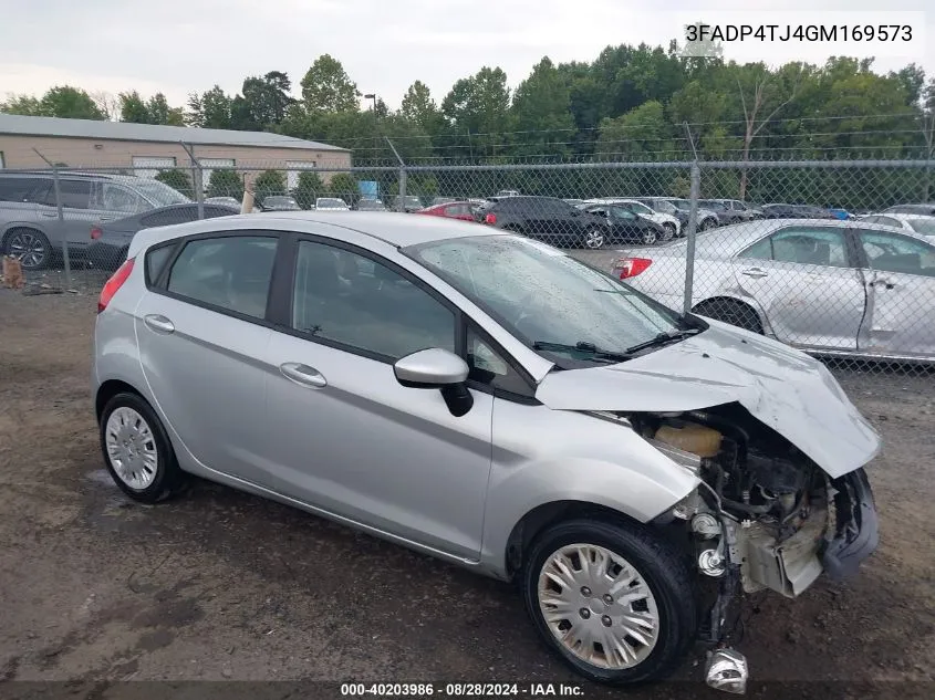 3FADP4TJ4GM169573 2016 Ford Fiesta S