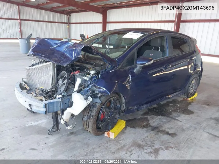 3FADP4GX2GM143696 2016 Ford Fiesta St