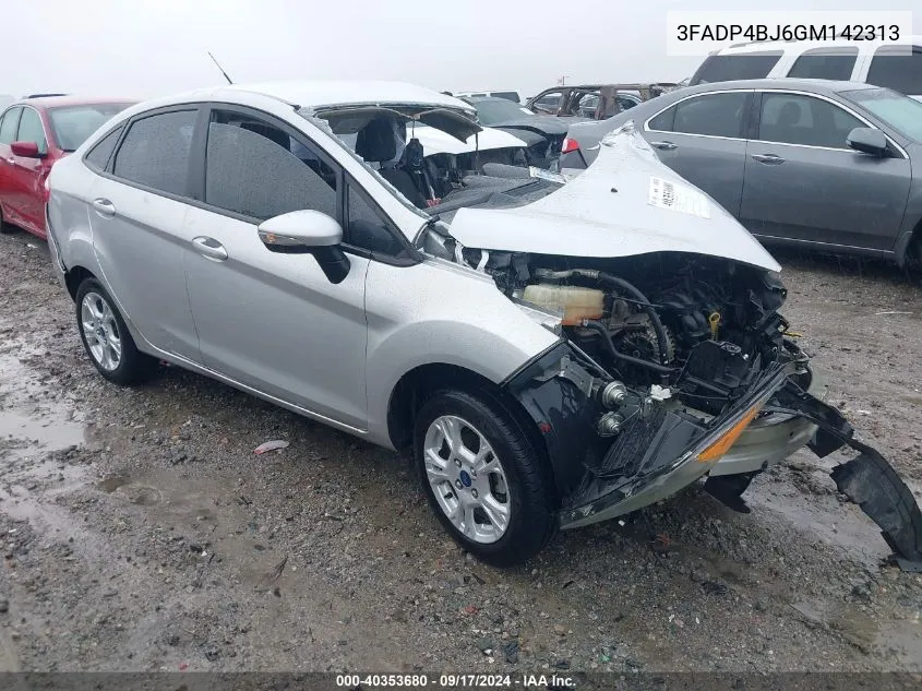 3FADP4BJ6GM142313 2016 Ford Fiesta Se