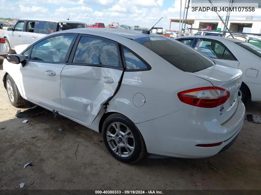 3FADP4BJ4GM107558 2016 Ford Fiesta Se