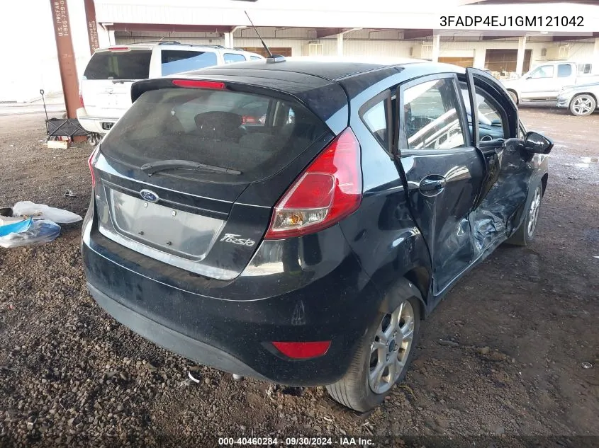 2016 Ford Fiesta Se VIN: 3FADP4EJ1GM121042 Lot: 40460284