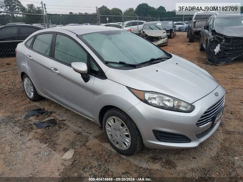 2016 Ford Fiesta S VIN: 3FADP4AJ9GM182709 Lot: 40474668