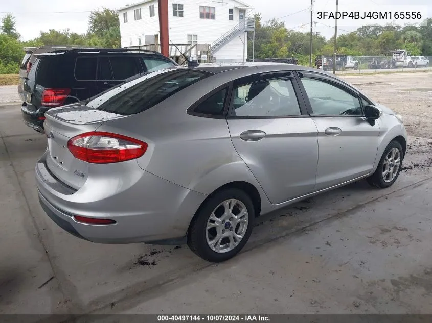 2016 Ford Fiesta Se VIN: 3FADP4BJ4GM165556 Lot: 40497144