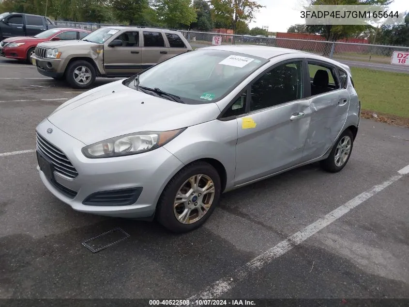 2016 Ford Fiesta Se VIN: 3FADP4EJ7GM165644 Lot: 40522508