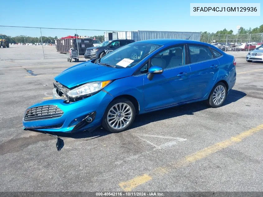 3FADP4CJ1GM129936 2016 Ford Fiesta Titanium