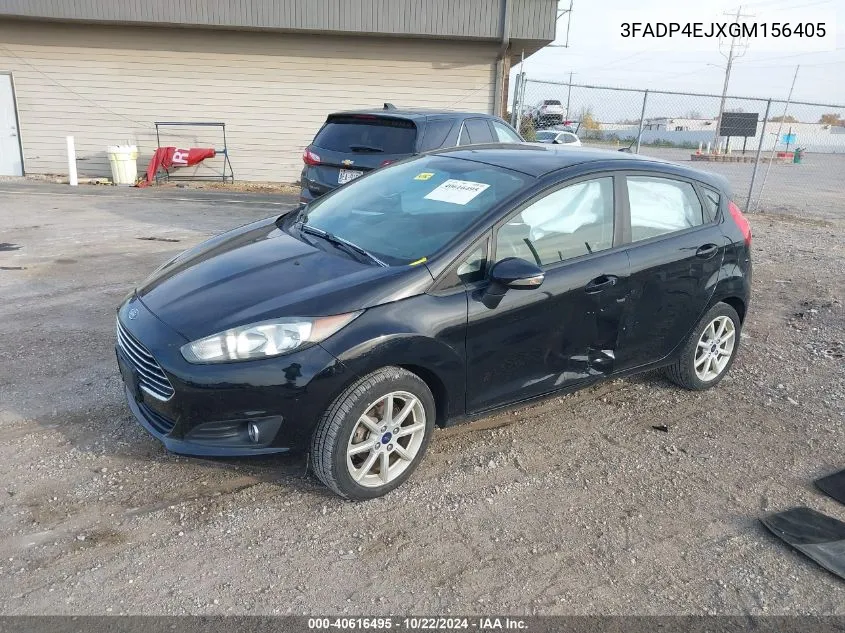 2016 Ford Fiesta Se VIN: 3FADP4EJXGM156405 Lot: 40616495