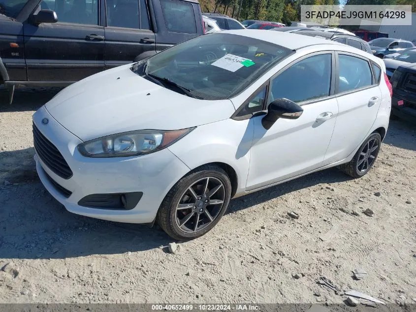 2016 Ford Fiesta Se VIN: 3FADP4EJ9GM164298 Lot: 40652499