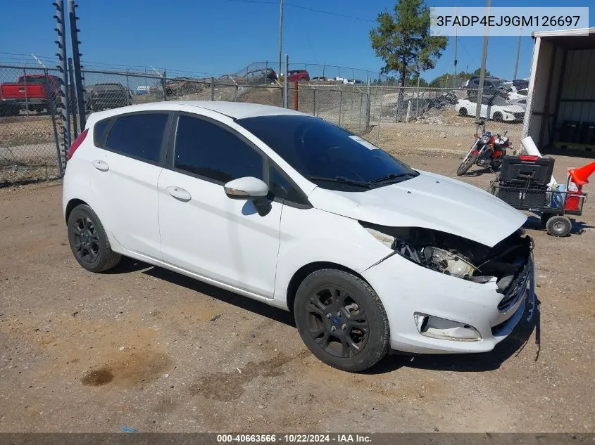 2016 Ford Fiesta Se VIN: 3FADP4EJ9GM126697 Lot: 40663566