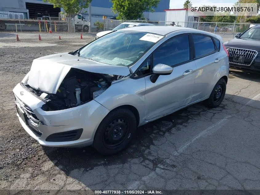 2016 Ford Fiesta S VIN: 3FADP4TJ8GM185761 Lot: 40777938