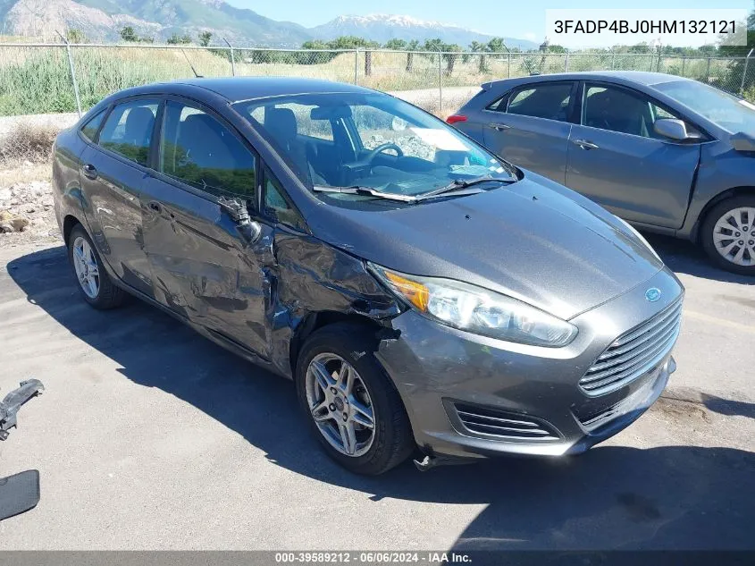 2017 Ford Fiesta Se VIN: 3FADP4BJ0HM132121 Lot: 39589212