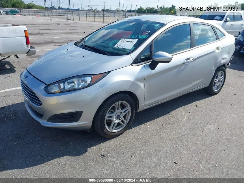 3FADP4BJ8HM100937 2017 Ford Fiesta Se