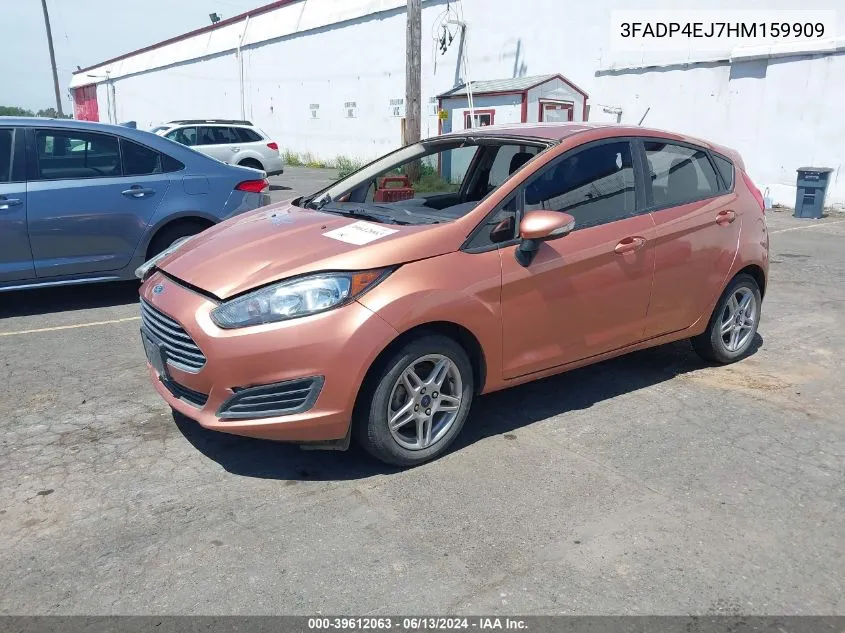 2017 Ford Fiesta Se VIN: 3FADP4EJ7HM159909 Lot: 39612063