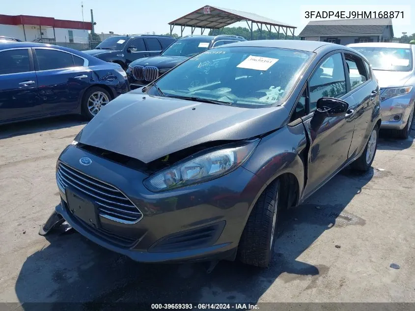 2017 Ford Fiesta Se VIN: 3FADP4EJ9HM168871 Lot: 39659393