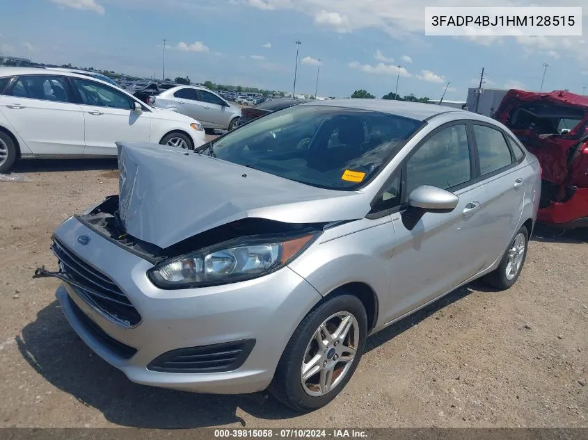 2017 Ford Fiesta Se VIN: 3FADP4BJ1HM128515 Lot: 39815058