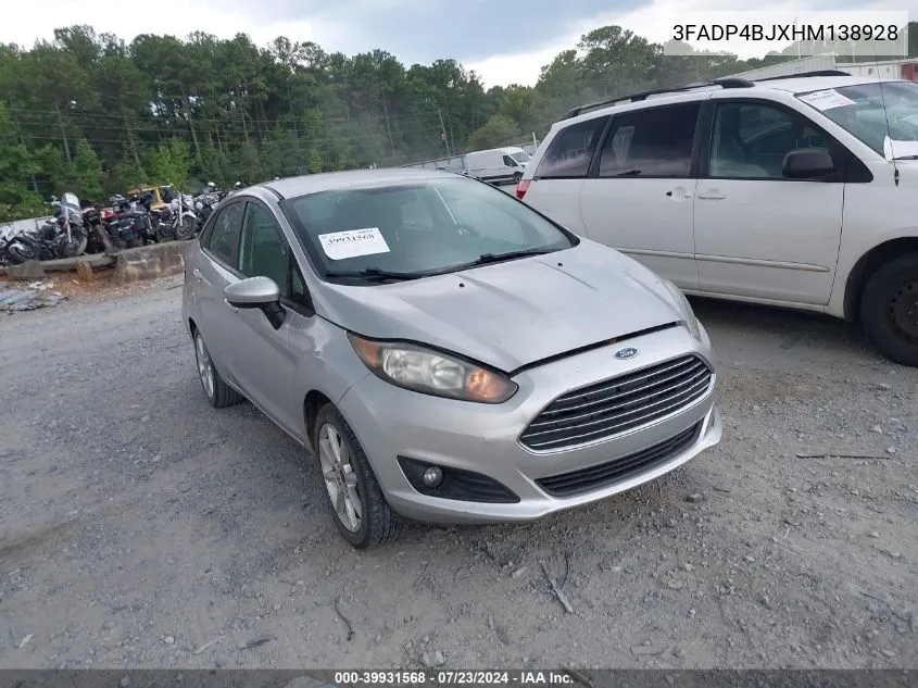 3FADP4BJXHM138928 2017 Ford Fiesta Se