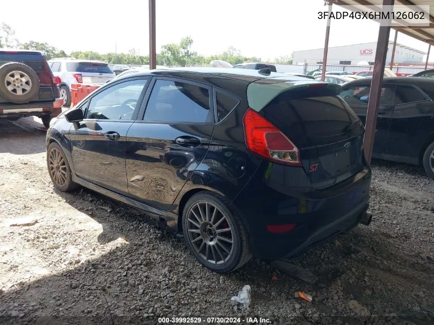 2017 Ford Fiesta St VIN: 3FADP4GX6HM126062 Lot: 39992529