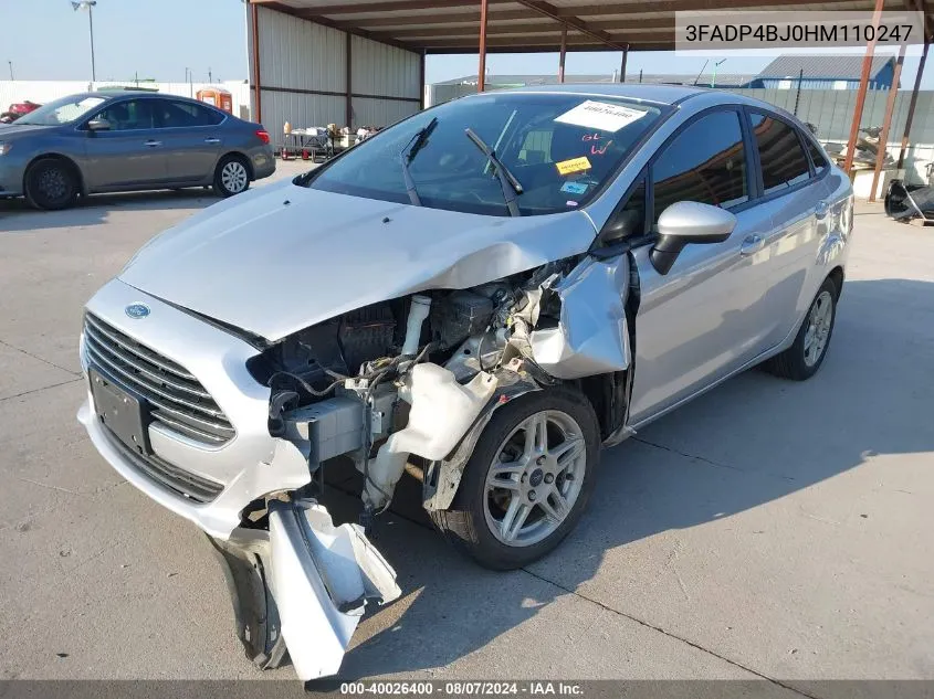 3FADP4BJ0HM110247 2017 Ford Fiesta Se