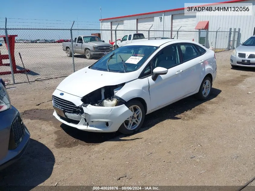 2017 Ford Fiesta Se VIN: 3FADP4BJ4HM132056 Lot: 40028876