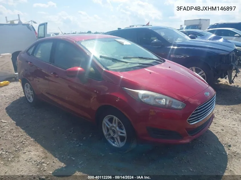 2017 Ford Fiesta Se VIN: 3FADP4BJXHM146897 Lot: 40112206