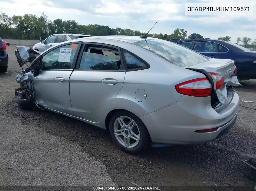 3FADP4BJ4HM109571 2017 Ford Fiesta Se