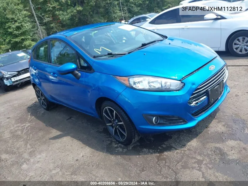 3FADP4EJXHM112812 2017 Ford Fiesta Se