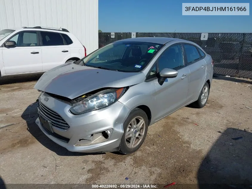 2017 Ford Fiesta Se VIN: 3FADP4BJ1HM161966 Lot: 40228692