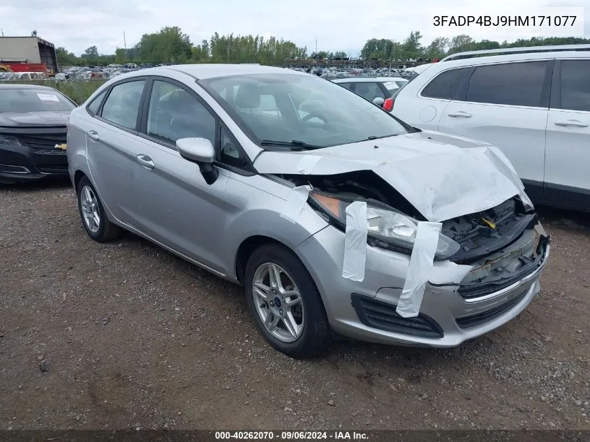 3FADP4BJ9HM171077 2017 Ford Fiesta Se