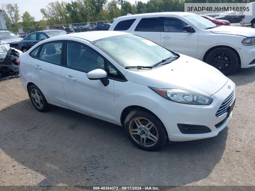 2017 Ford Fiesta Se VIN: 3FADP4BJ6HM168895 Lot: 40354372