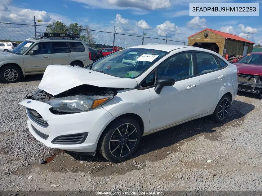 3FADP4BJ9HM122283 2017 Ford Fiesta Se