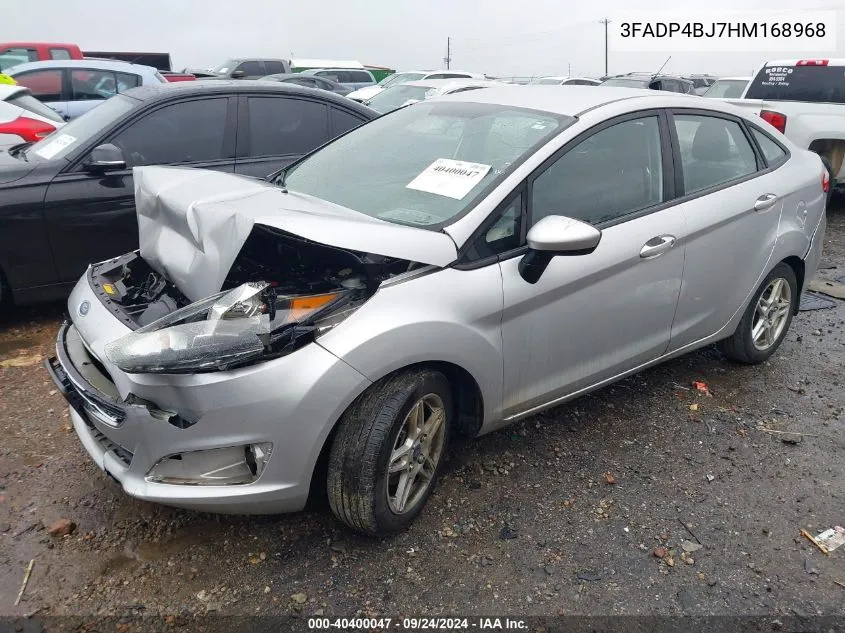 3FADP4BJ7HM168968 2017 Ford Fiesta Se