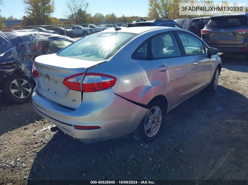 2017 Ford Fiesta Se VIN: 3FADP4BJXHM130330 Lot: 40528545