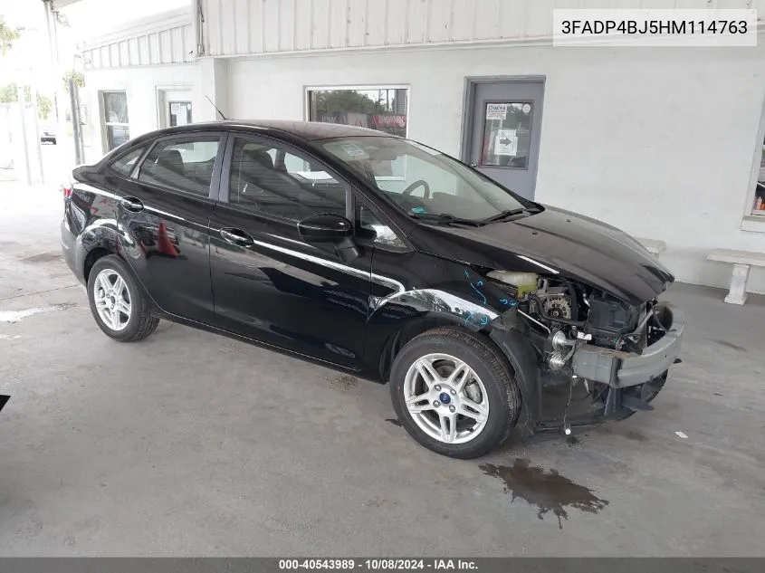 3FADP4BJ5HM114763 2017 Ford Fiesta Se