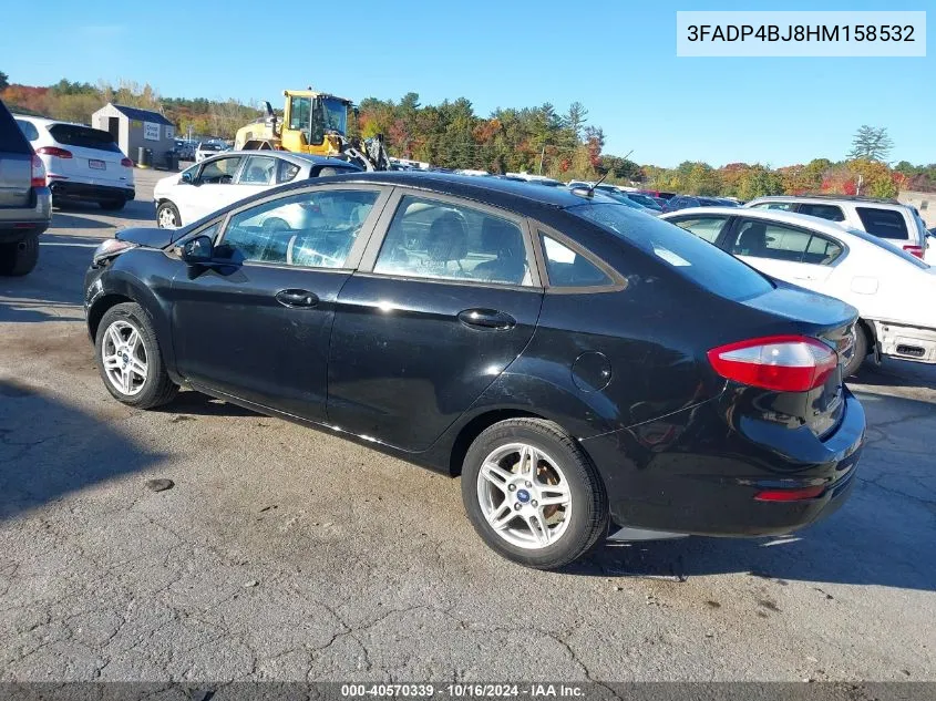 2017 Ford Fiesta Se VIN: 3FADP4BJ8HM158532 Lot: 40570339