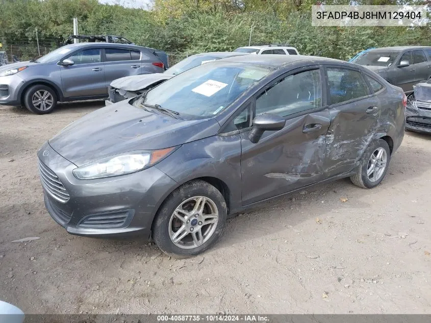 2017 Ford Fiesta Se VIN: 3FADP4BJ8HM129404 Lot: 40587735