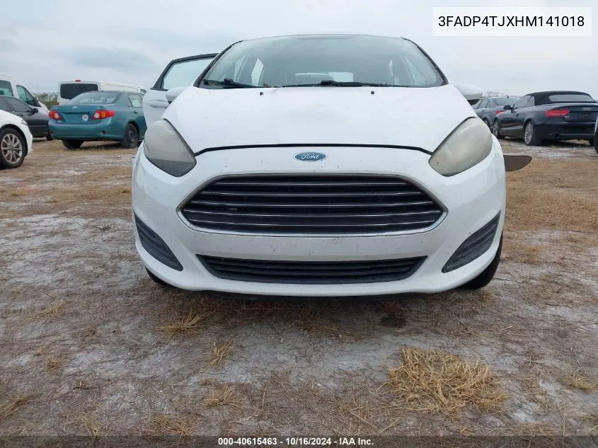 2017 Ford Fiesta S VIN: 3FADP4TJXHM141018 Lot: 40615463