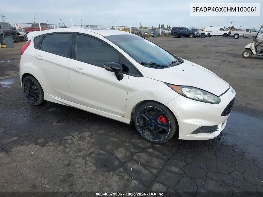 2017 Ford Fiesta St VIN: 3FADP4GX6HM100061 Lot: 40679906