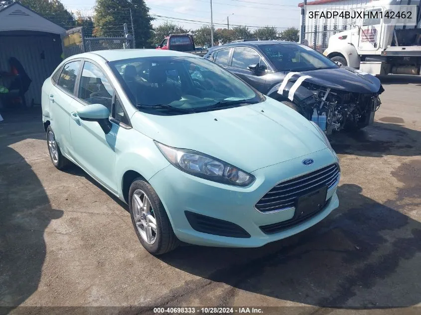 2017 Ford Fiesta Se VIN: 3FADP4BJXHM142462 Lot: 40698333