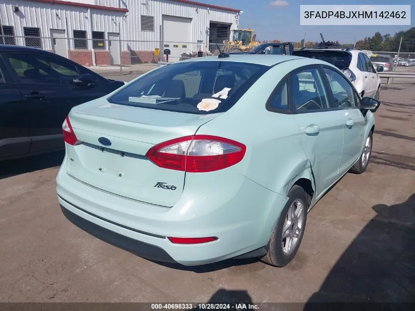 2017 Ford Fiesta Se VIN: 3FADP4BJXHM142462 Lot: 40698333