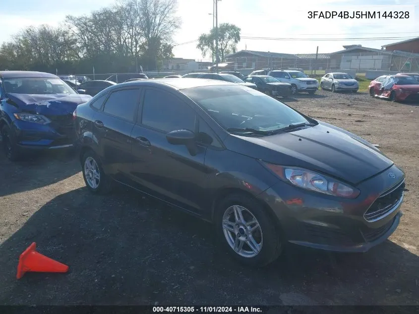 2017 Ford Fiesta Se VIN: 3FADP4BJ5HM144328 Lot: 40715305