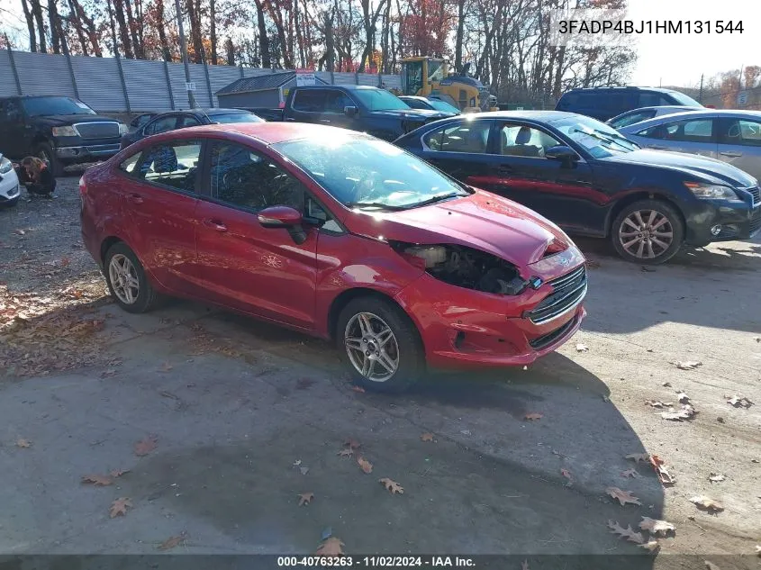 2017 Ford Fiesta Se VIN: 3FADP4BJ1HM131544 Lot: 40763263